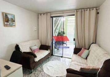 Casa com 2 dormitórios à venda, 168 m² por r$ 290.000 - vila são josé - cubatão/sp