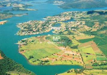Terreno à venda, 250 m² por r$ 220.000 -  condomínio lago vitória - capitólio/mg