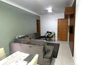 Apartamento com 2 dormitórios à venda, 60 m² por r$ 420.000,00 - nova gerti - são caetano do sul/sp