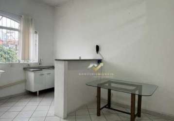Kitnet com 2 dormitórios para alugar, 45 m² por r$ 1.540,00/mês - vila luzita - santo andré/sp