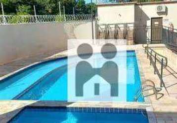 Apartamento com 2 dormitórios à venda, 42 m² por r$ 212.000 - parque residencial lagoinha - ribeirão preto/sp