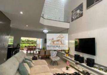 Casa com 3 dormitórios para alugar, 225 m² por r$ 8.463,00/mês - condomínio golden park alpha - sorocaba/sp