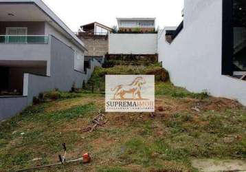 Terreno à venda, 329 m² - condomínio residencial gramados de sorocaba - sorocaba/sp