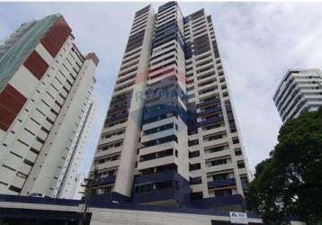 Apartamento à venda, 03 dormitórios + 01 suite  140 m² por r$ 850.000,00 - tamarineira / jaqueira