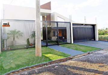 Casa com 3 dormitórios à venda, 200 m² por r$ 699.000,00 - jardim união - navirai/ms
