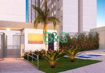 Apartamento com 2 dormitórios à venda, 32 m² por r$ 233.088,00 - vila palmeiras - são paulo/sp