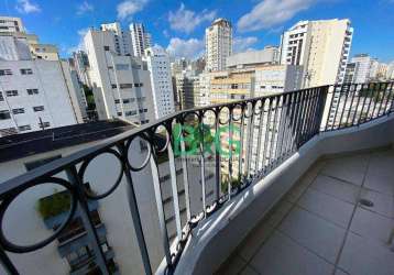 Apartamento, 45 m² - venda por r$ 629.900,00 ou aluguel por r$ 4.402,71/mês - jardim paulista - são paulo/sp