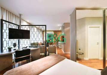 Apartamento para alugar, 65 m² por r$ 11.500,00/mês - vila olímpia - são paulo/sp