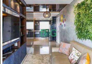 Apartamento com 1 dormitório à venda, 54 m² por r$ 899.000 - brooklin paulista - são paulo/sp