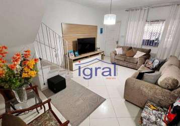 Sobrado com 2 dormitórios à venda, 110 m² por r$ 680.000,00 - vila guarani - são paulo/sp