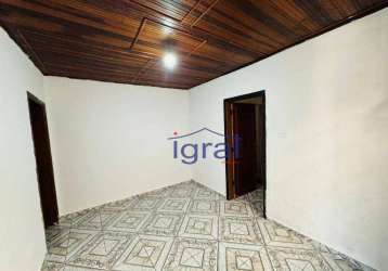 Casa com 1 dormitório para alugar, 60 m² por r$ 1.200,00/mês - vila guarani - são paulo/sp