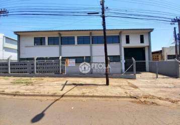 Salão para alugar, 1050 m² por r$ 12.440,00/mês - distrito industrial i - santa bárbara d'oeste/sp