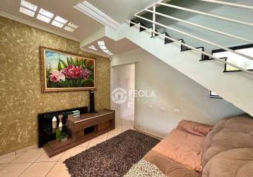 Casa à venda, 164 m² por r$ 520.000,00 - loteamento planalto do sol - santa bárbara d'oeste/sp