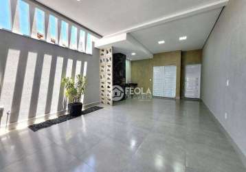 Casa à venda, 134 m² por r$ 550.000,00 - vila azenha - nova odessa/sp