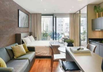 Flat com 1 dormitório à venda, 36 m² por r$ 970.000,00 - vila olímpia - são paulo/sp