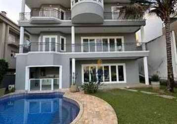 Casa com 5 dormitórios à venda, 600 m² por r$ 7.000.000,00 - residencial melville - santana de parnaíba/sp