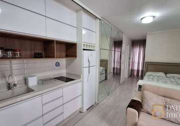 Apartamento com 1 dormitório para alugar, 30 m² - água verde - curitiba/pr