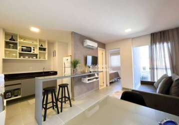 Apartamento com 1 dormitório para alugar, 41 m² por r$ 2.100,00/mês - lagoa nova - natal/rn