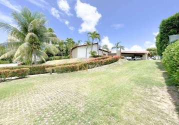 Casa com 4 dormitórios, 470 m² - green village à venda por r$ 3.900.000 ou aluguel por r$ 12.000 - lagoa nova - natal/rn