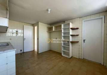 Apartamento com 4 dormitórios no chacara 402 para alugar, 150 m² por r$ 2.600/mês - petrópolis - natal/rn