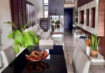 Casa com 3 dormitórios para alugar, 250 m² por r$ 7.885,00/mês - condominio le france - sorocaba/sp
