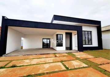 Casa com piscina e 3 dormitórios à venda, por r$ 1.600.000 - condomínio fazenda alta vista - salto de pirapora/sp