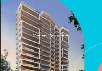 Apartamento com 3 quartos e 2 suítes na praia do morro guarapari es