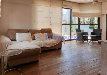 Cobertura duplex mobiliada em pinheiros para alugar | 2 quartos | piscina e churrasqueira