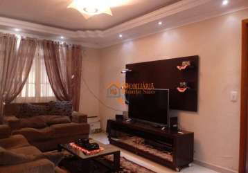 Sobrado com 4 dormitórios à venda, 155 m² por r$ 742.000,00 - macedo - guarulhos/sp