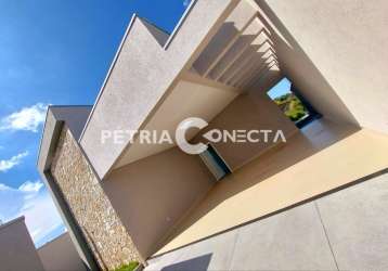 Casa com 4 dormitórios sendo 2 suítes à venda, 252 m² por r$ 1.400.000 - pousada dos campos iii - pouso alegre/mg