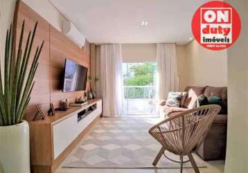 Apartamento com 2 quartos à venda, 85 m² por r$ 700.000 - barra funda - guarujá/sp