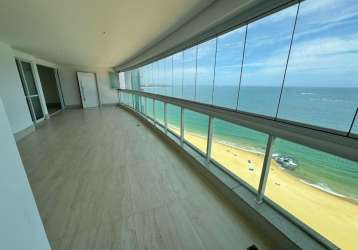 Apartamento de frente para o mar  com 4 quartos de frente pro mar de itapuã