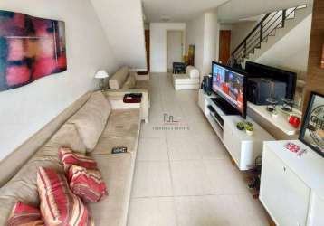 Cobertura com 4 dormitórios à venda, 200 m² por r$ 1.350.000 - santa rosa - niterói/rj