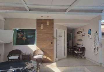 Casa com 3 dormitórios à venda, 125 m² por r$ 849.000,00 - itaipu - niterói/rj