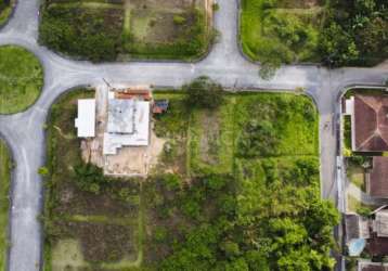 Terreno à venda na rua artur koball, escola agrícola, blumenau por r$ 474.969