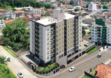 Apartamento com 2 quartos à venda na rua gertrudes bogo, 47, escola agrícola, blumenau, 63 m2 por r$ 355.000