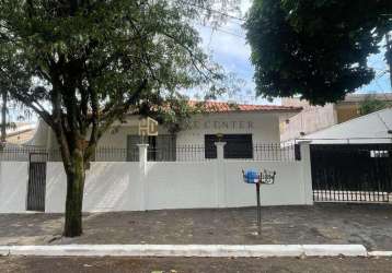 Locação | casa com 248,00 m², 3 dormitório(s), 4 vaga(s). vila cleópatra, maringá