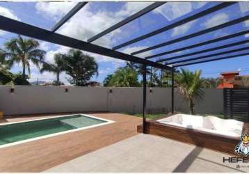 Casa com 3 dormitórios à venda, 170 m² por r$ 1.200.000,00 - praia da boracéia - bertioga/sp