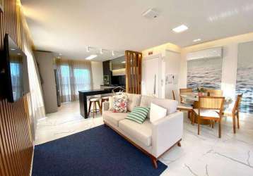 Apartamento novo com 2 dormitórios à venda, 61 m² por r$ 726.164,24 - ingleses - florianópolis/sc