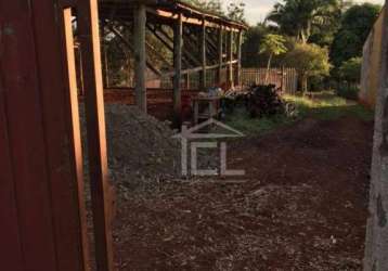 Chácara com 1 dormitório à venda, 3650 m² por r$ 700.000,00 - parque nacional - londrina/pr