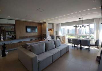 Apartamento para alugar, 125 m² por r$ 8.000,00/mês - gleba palhano - londrina/pr