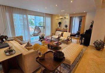 Apartamento com 3 dormitórios à venda, 175 m² por r$ 3.070.000,00 - perdizes - são paulo/sp