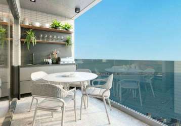 Apartamento para venda com 2 quartos com vista definitiva para o mar