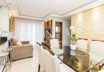 Apartamento com 2 dormitórios à venda, 56 m² por r$ 350.000 - cruzeiro - são josé dos pinhais/pr