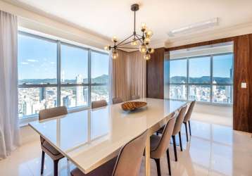 Apartamento com 4 suítes à venda, 316 m² por r$ 11.900.000 - 1 quadra do mar - bc/sc
