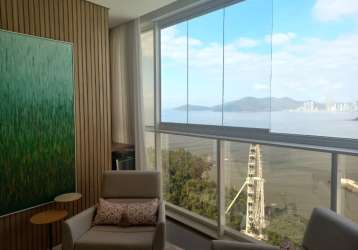 Apartamento vista mar com 4 dormitórios à venda, 190 m² - pioneiros - balneário camboriú/sc