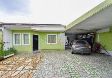 Casa com 2 dormitórios à venda, 53 m² por r$ 300.000,00 - campina da barra - araucária/pr