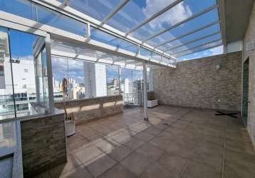 Cobertura com 4 dormitórios à venda, 198 m² por r$ 890.000 - centro - juiz de fora/mg