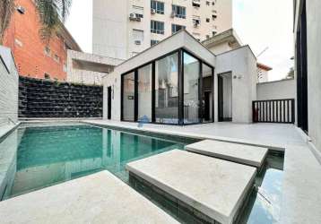 Casa com 4 dormitórios à venda, 375 m² por r$ 4.900.000,00 - ponta da praia - santos/sp
