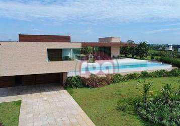 Casa à venda, 841 m² por r$ 9.000.000,00 - condomínio terras de são josé ii - itu/sp